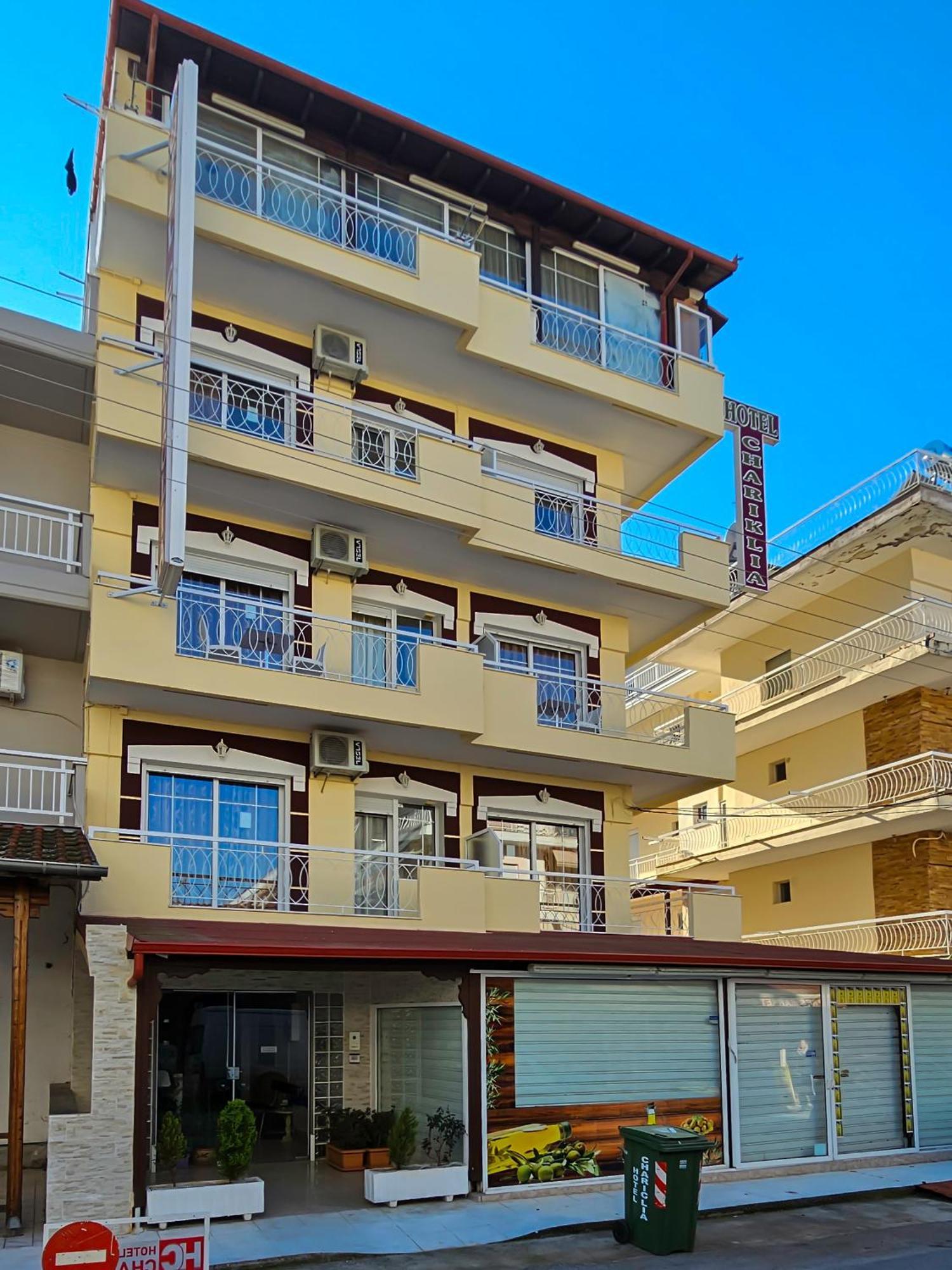 Hotel Chariclia Paralía Exterior foto